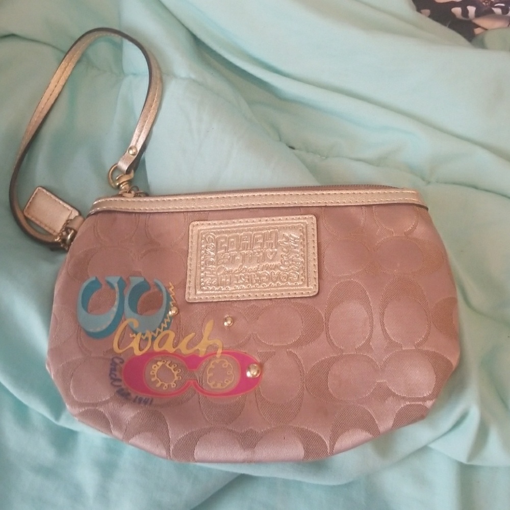 Coach wristlet
